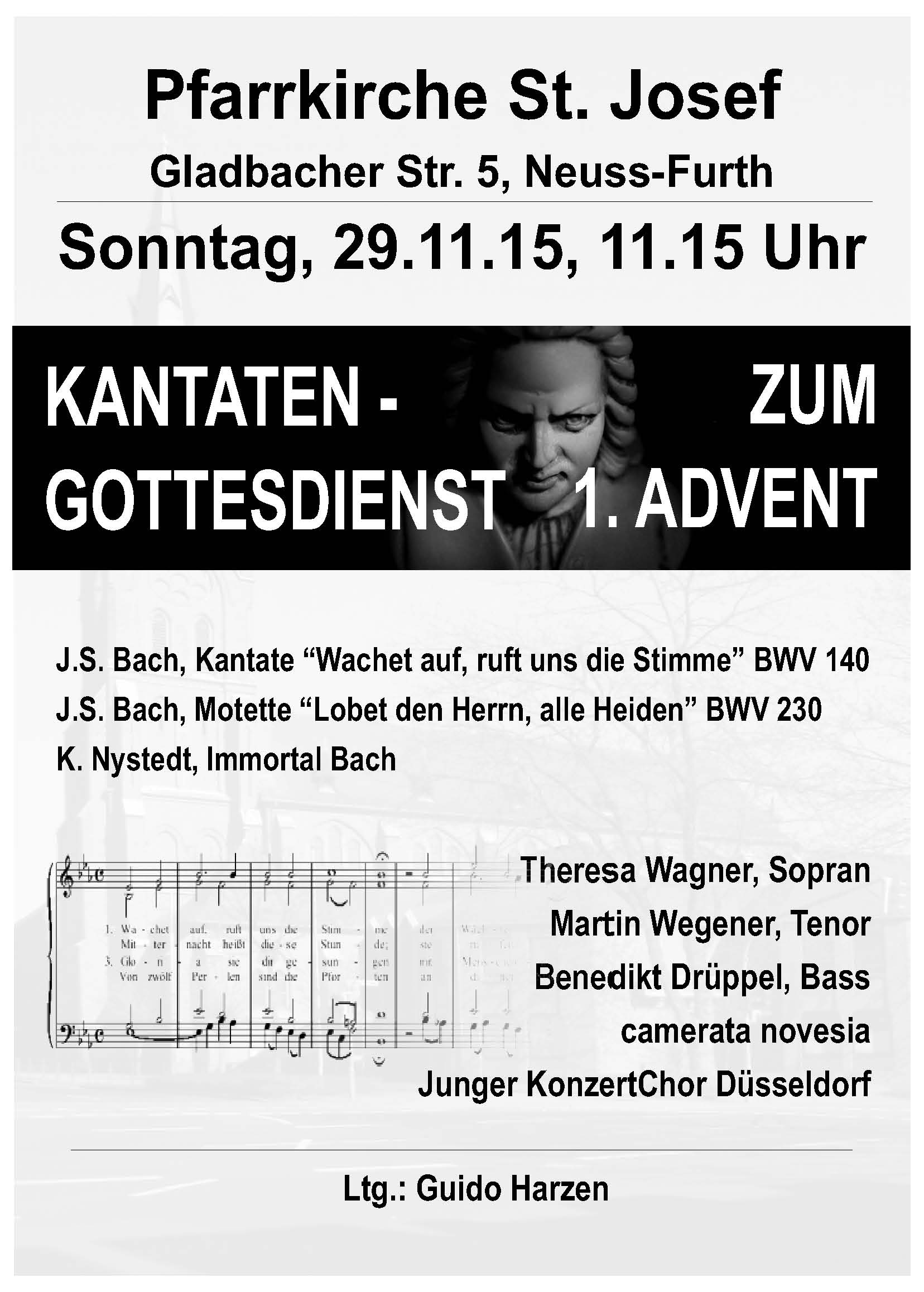2015 11 29 JKCD Kantaten-Gottesdienst Bach